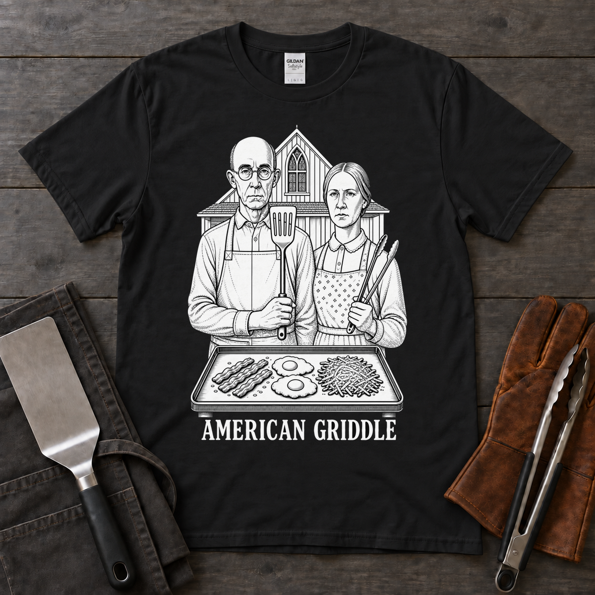 American Griddle Tee