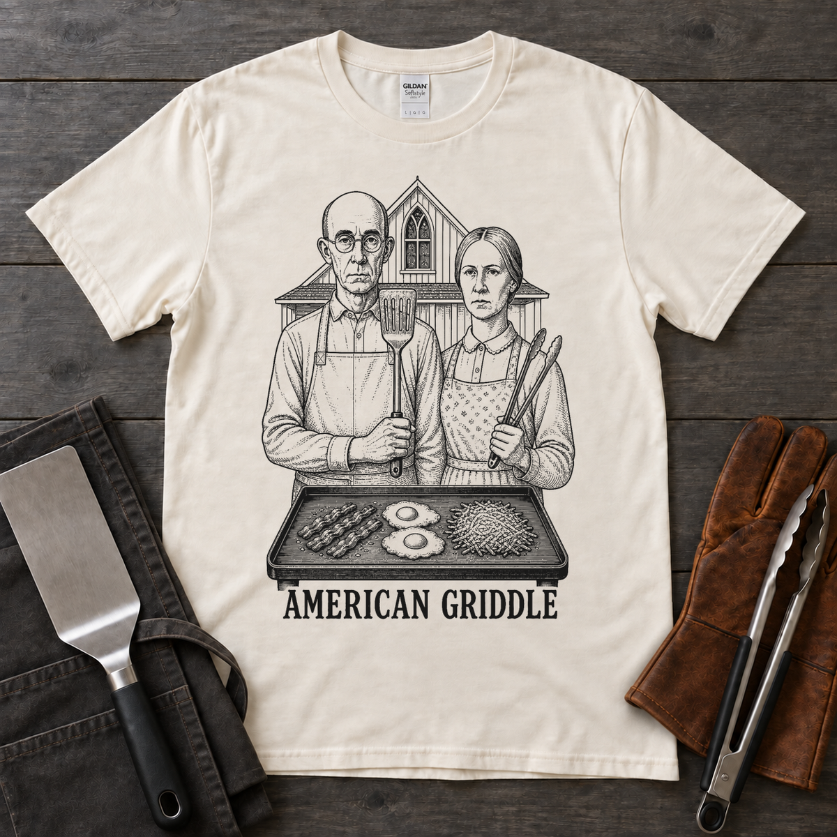 American Griddle Tee