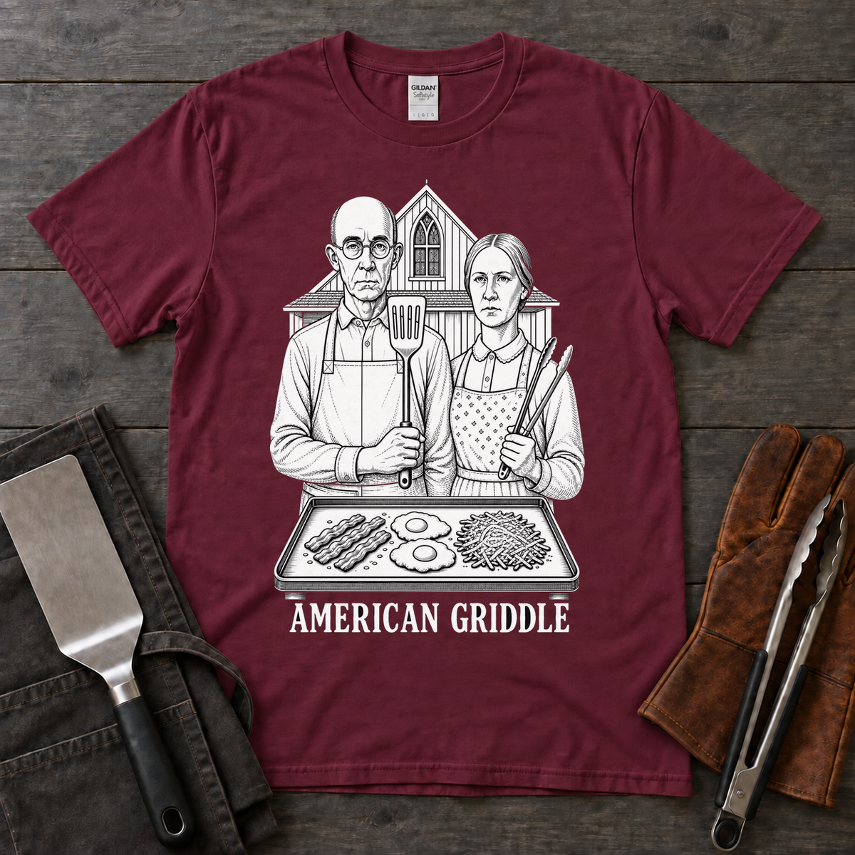 American Griddle Tee