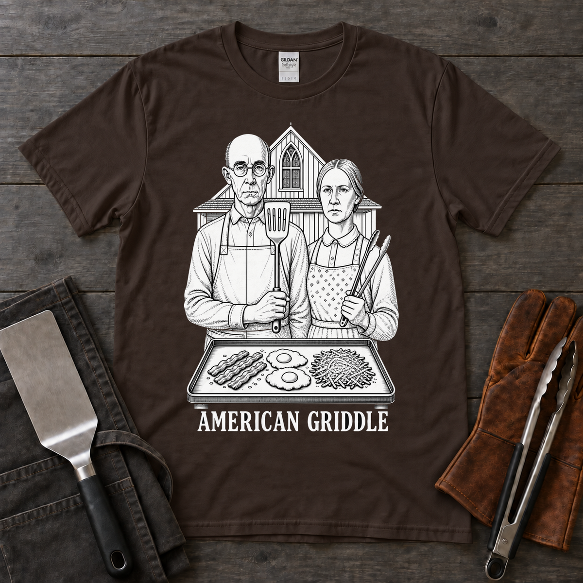 American Griddle Tee