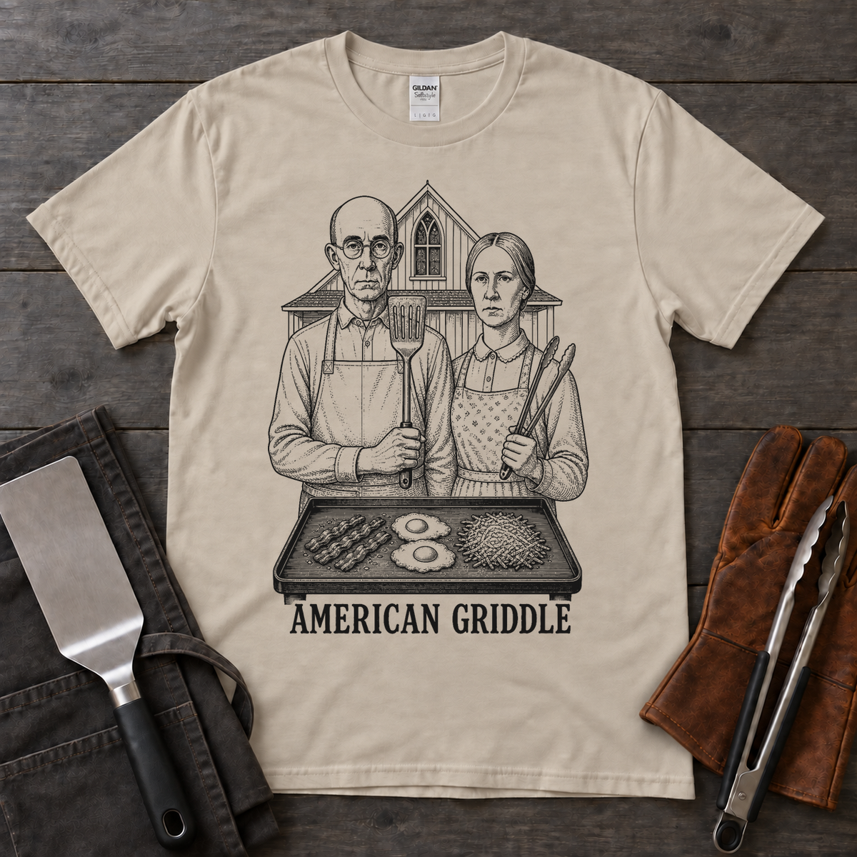 American Griddle Tee