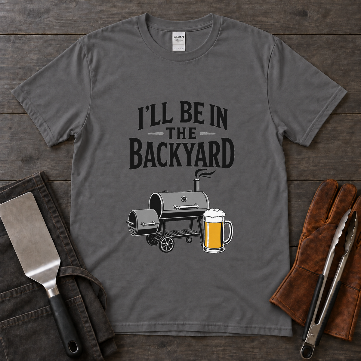 I'll Be in the Backyard Tee