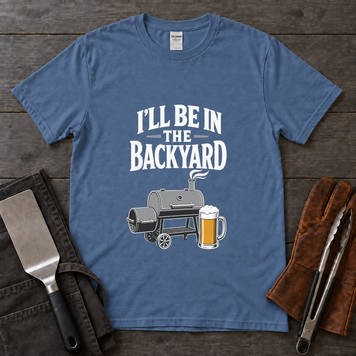 I'll Be in the Backyard Tee