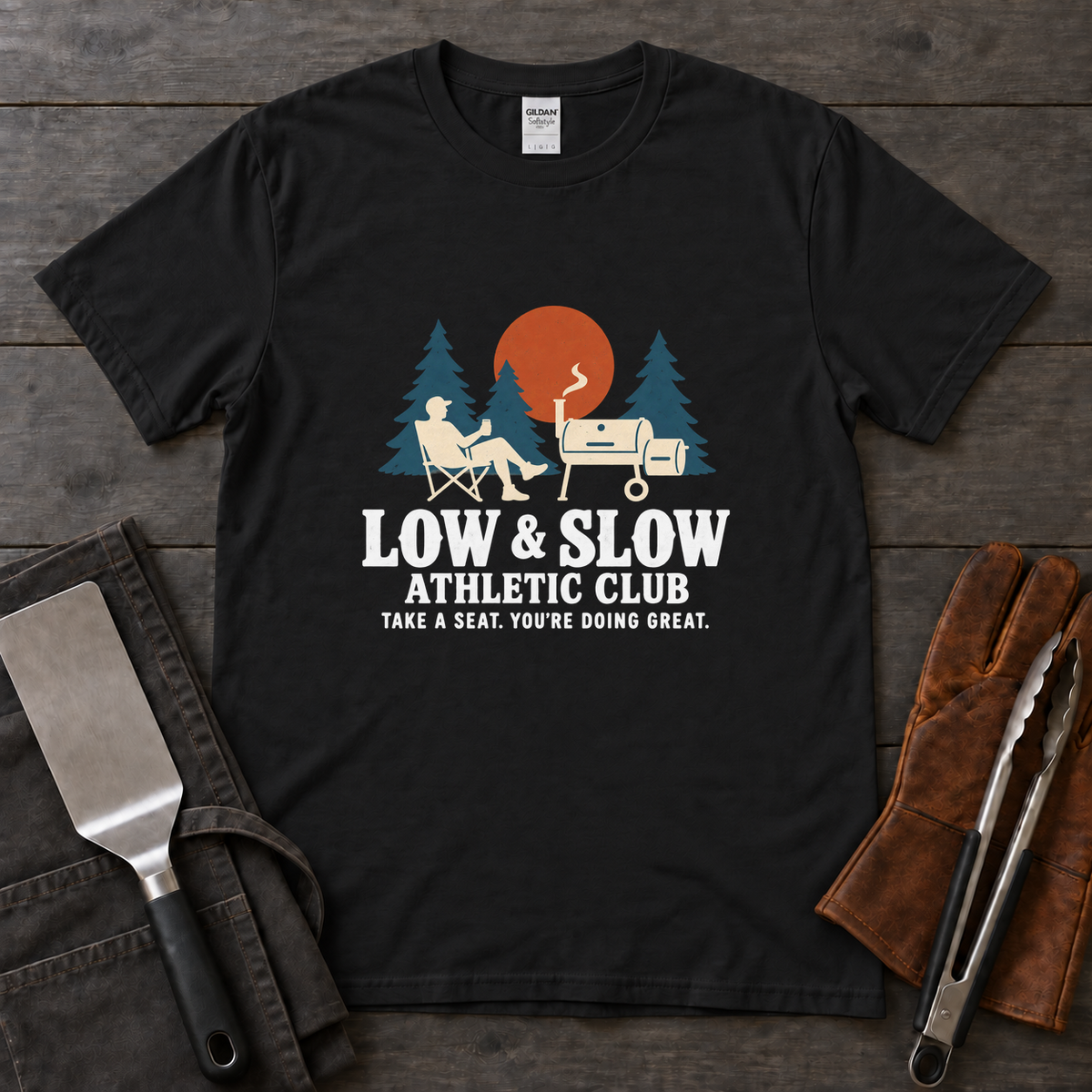 Low & Slow Athletic Club Tee