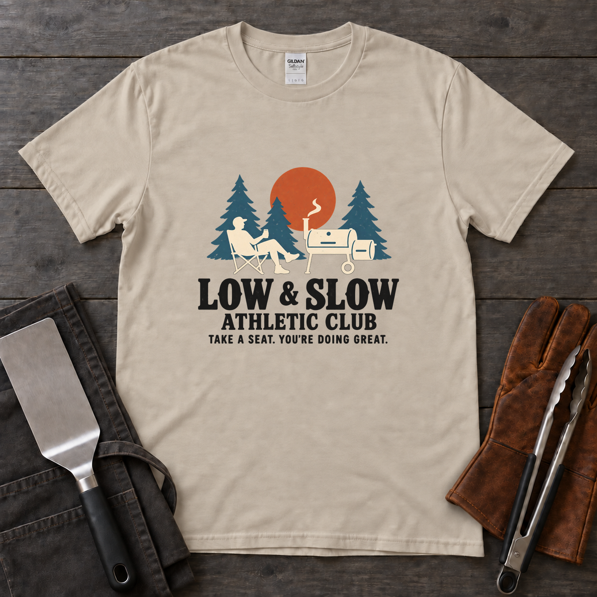 Low & Slow Athletic Club Tee