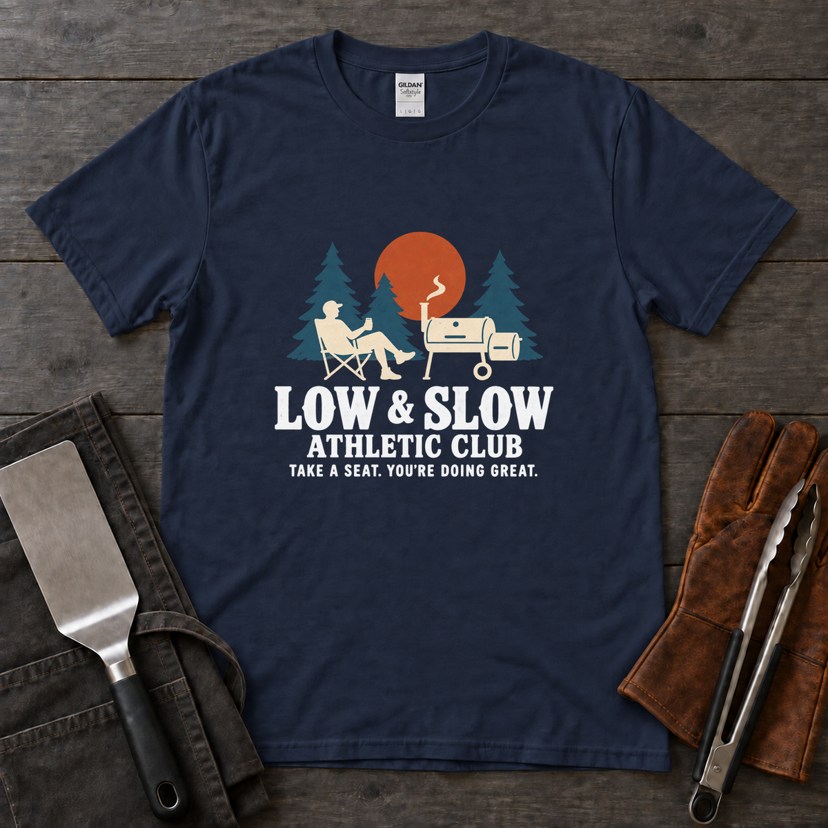 Low & Slow Athletic Club Tee
