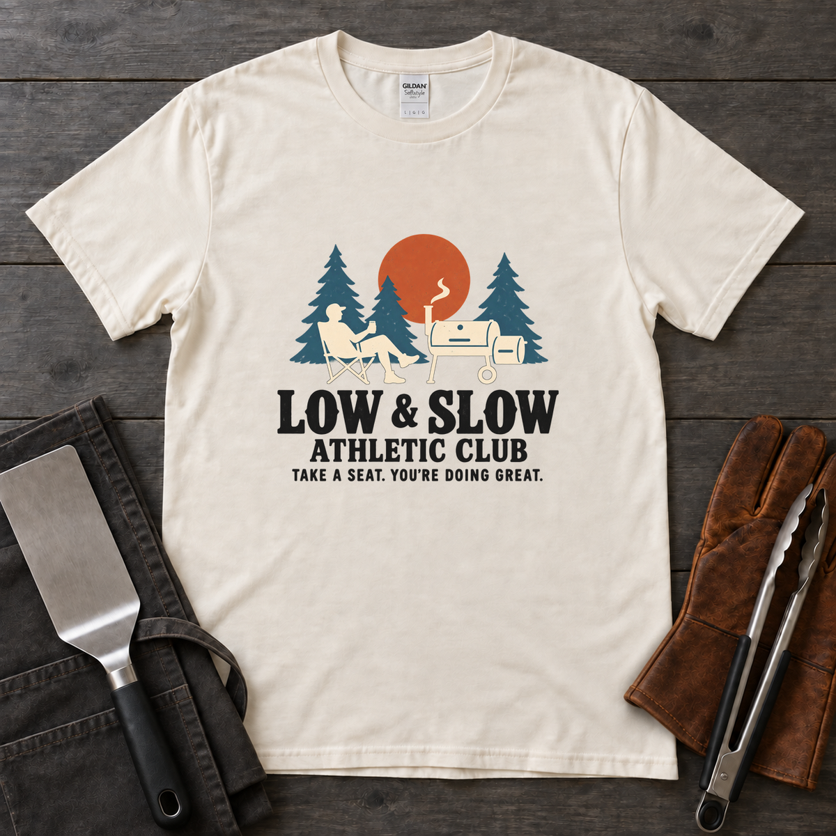 Low & Slow Athletic Club Tee