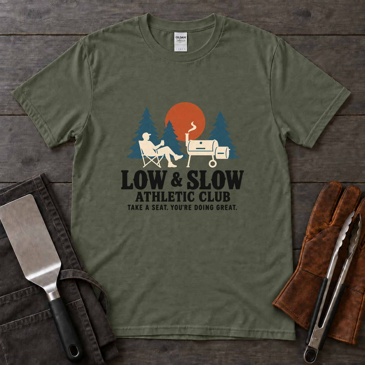 Low & Slow Athletic Club Tee