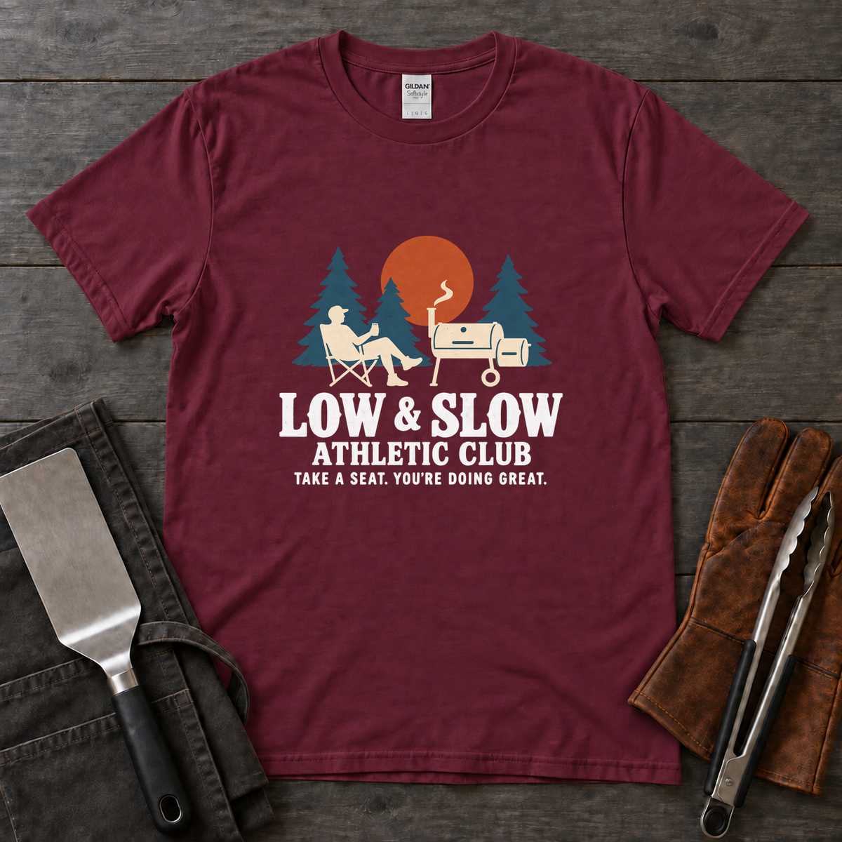 Low & Slow Athletic Club Tee