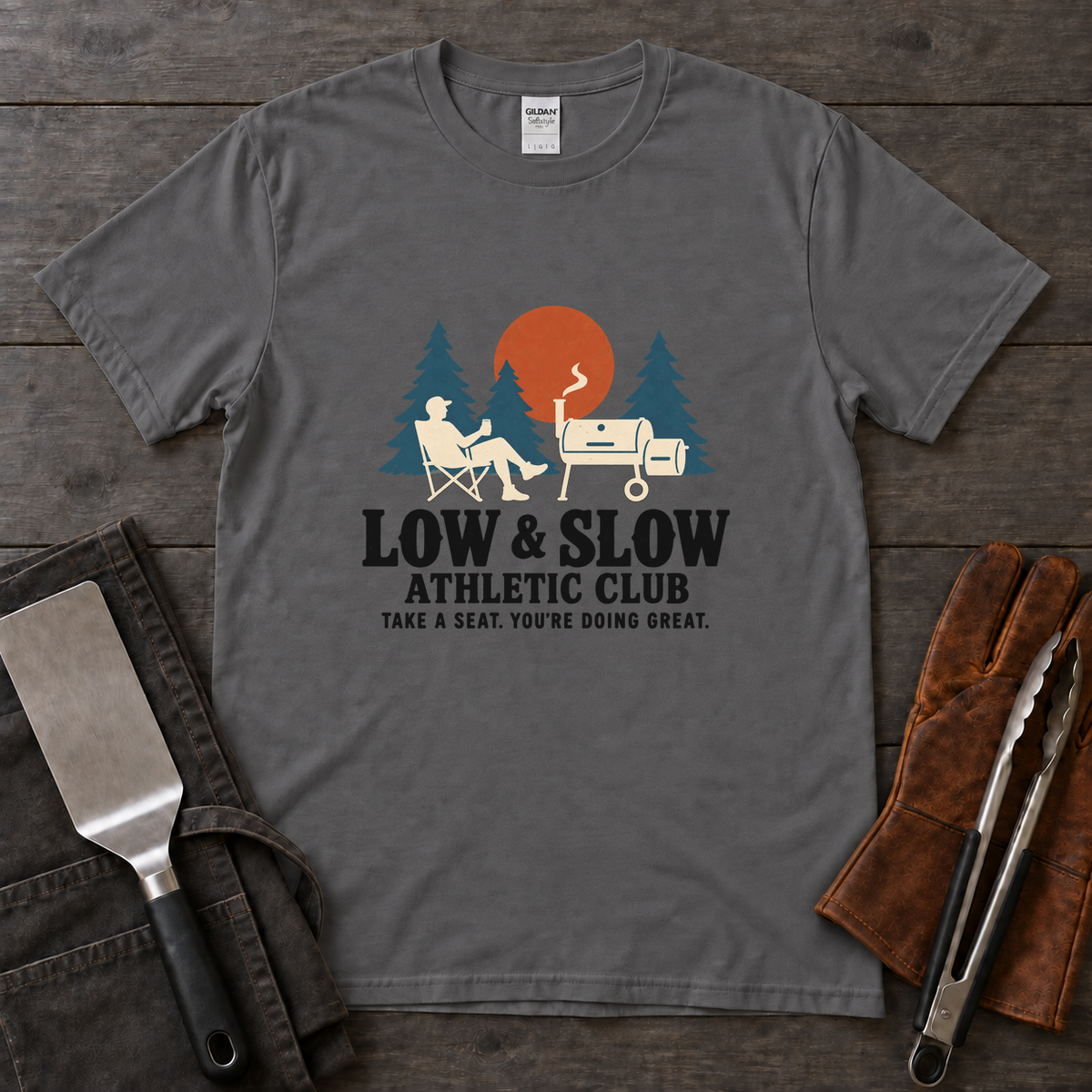 Low & Slow Athletic Club Tee