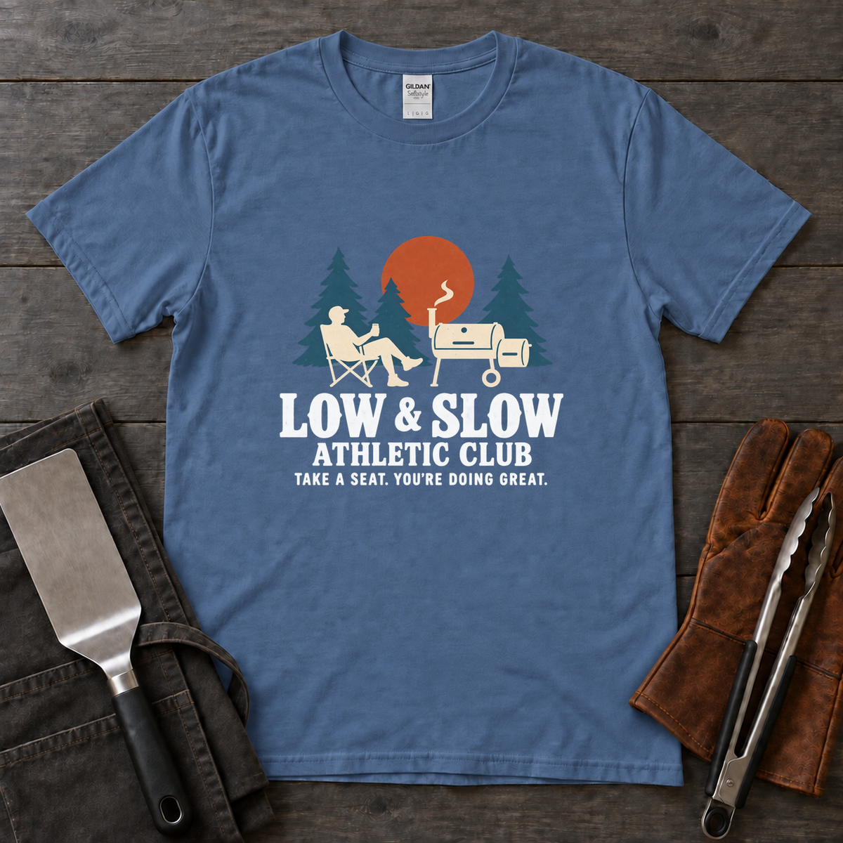 Low & Slow Athletic Club Tee