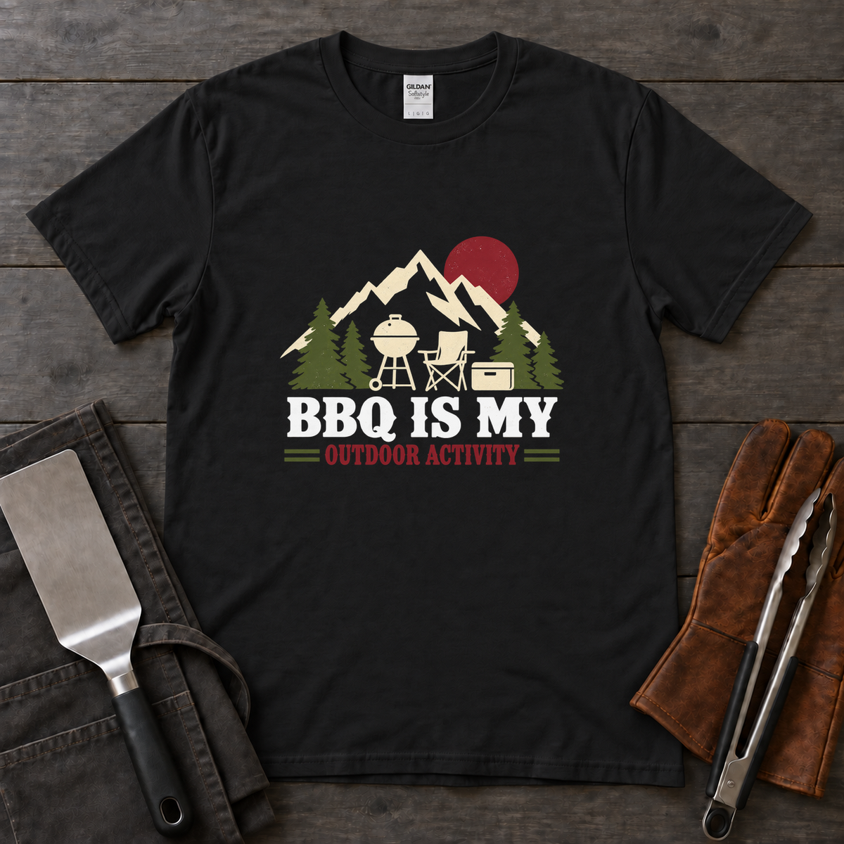 BBQ Is My Outdoor Activity Tee