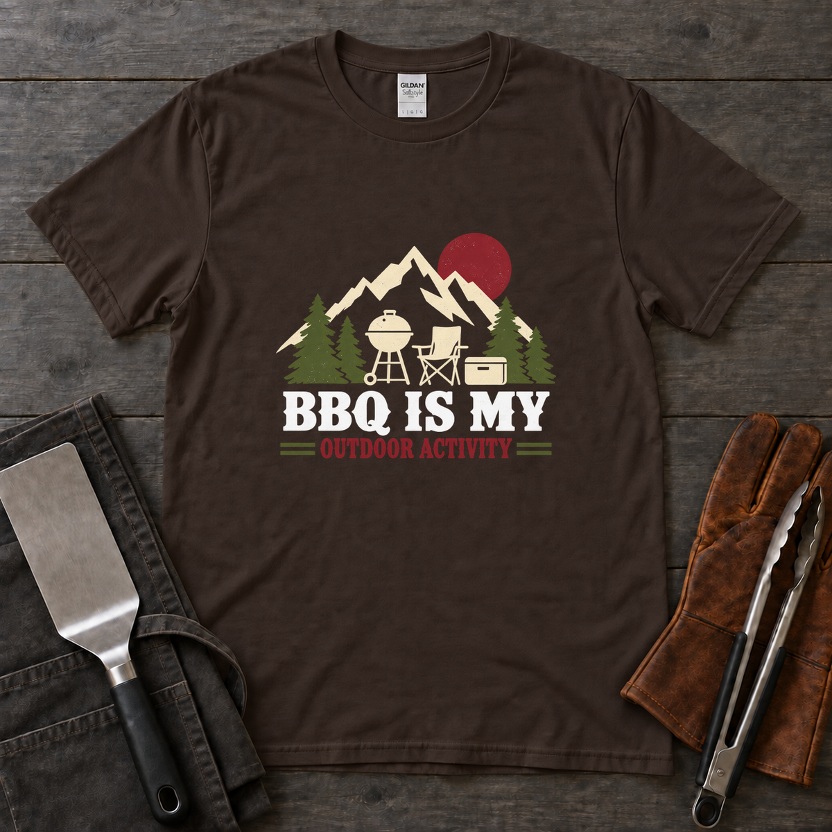 BBQ Is My Outdoor Activity Tee