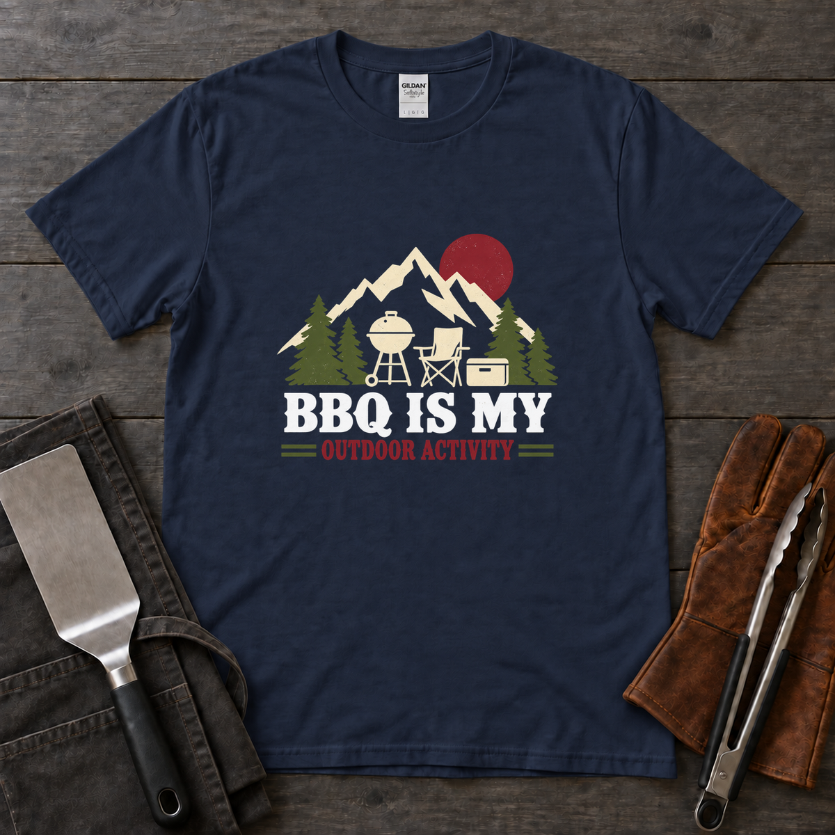 BBQ Is My Outdoor Activity Tee