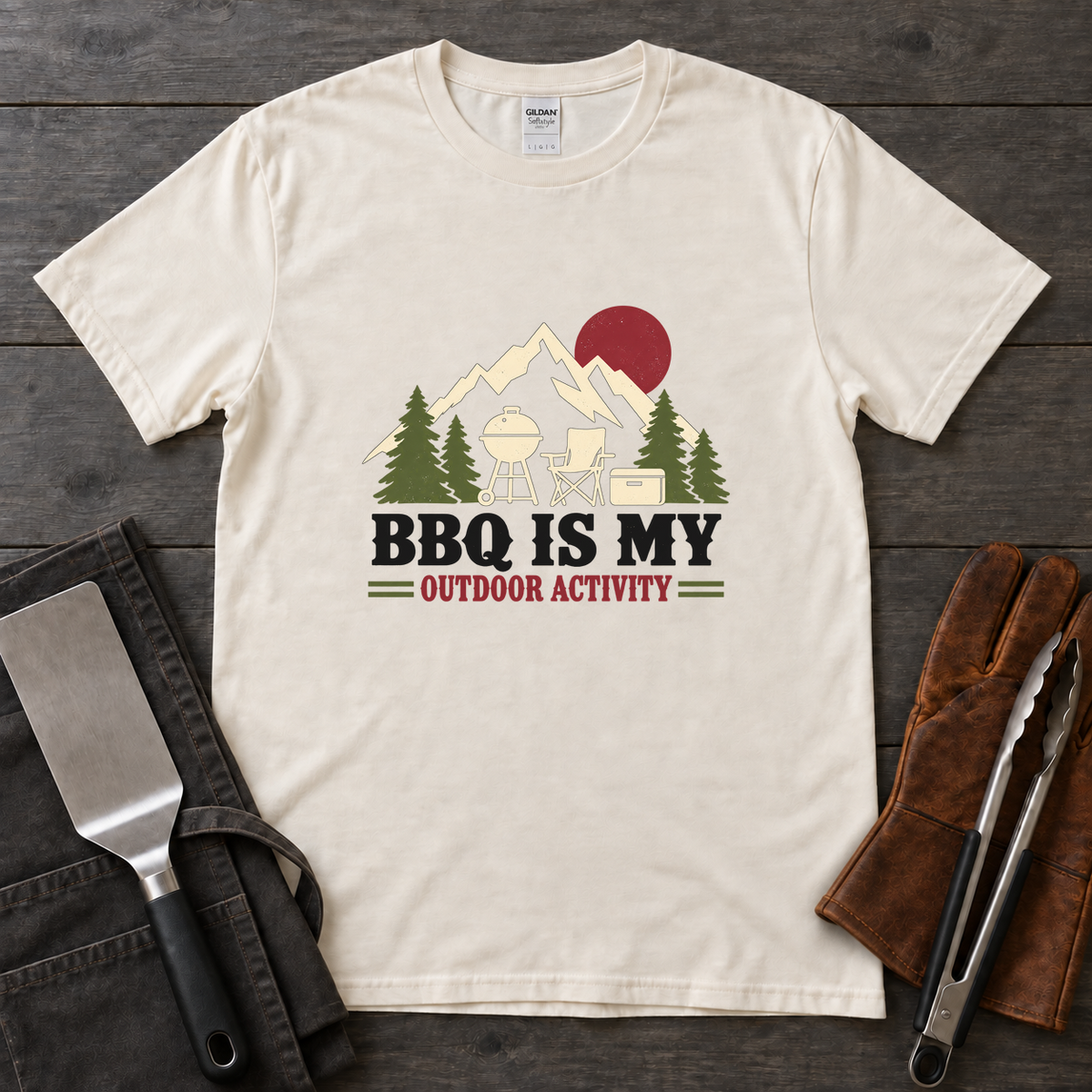 BBQ Is My Outdoor Activity Tee