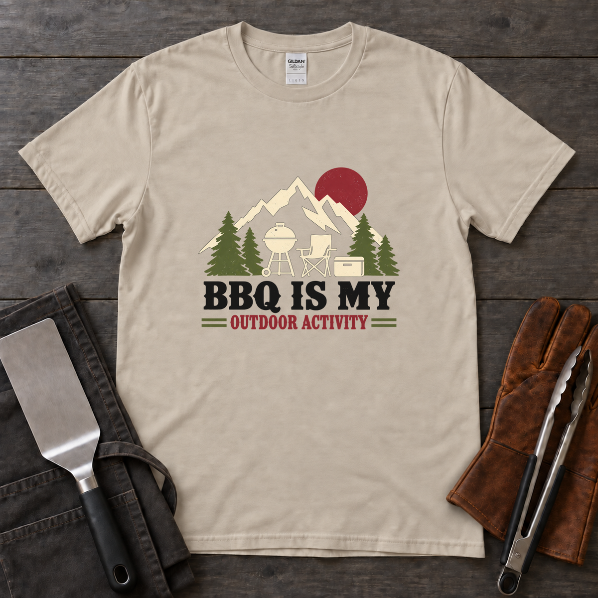 BBQ Is My Outdoor Activity Tee