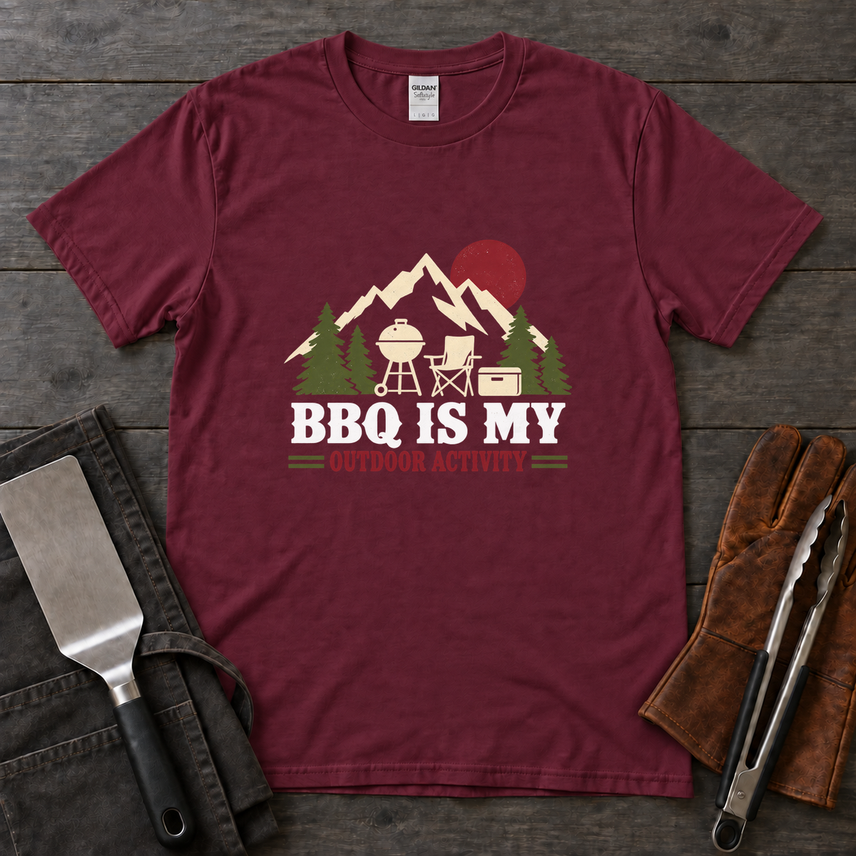 BBQ Is My Outdoor Activity Tee