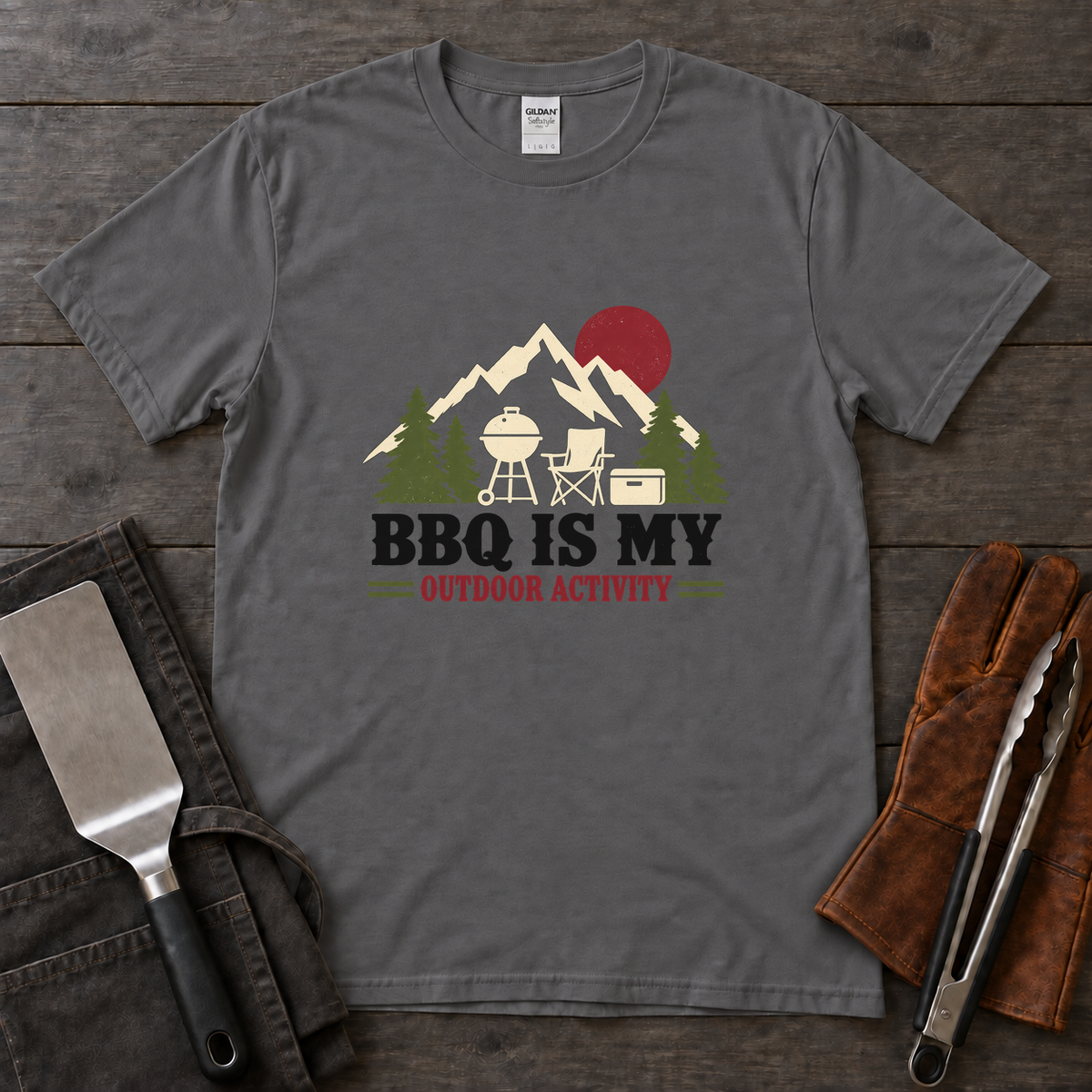 BBQ Is My Outdoor Activity Tee