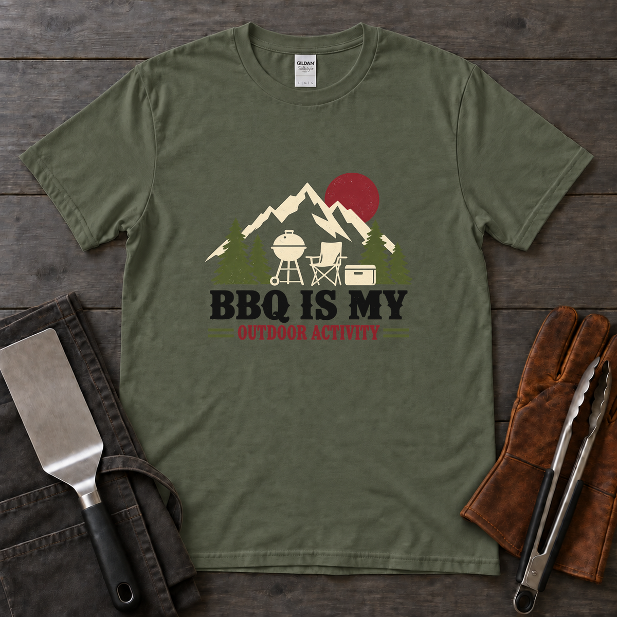 BBQ Is My Outdoor Activity Tee