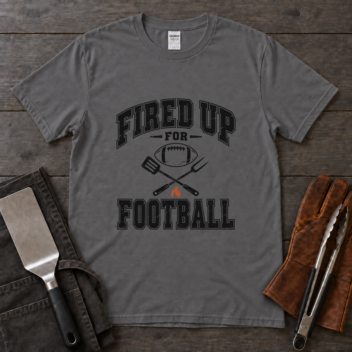 Fired Up for Football Tee