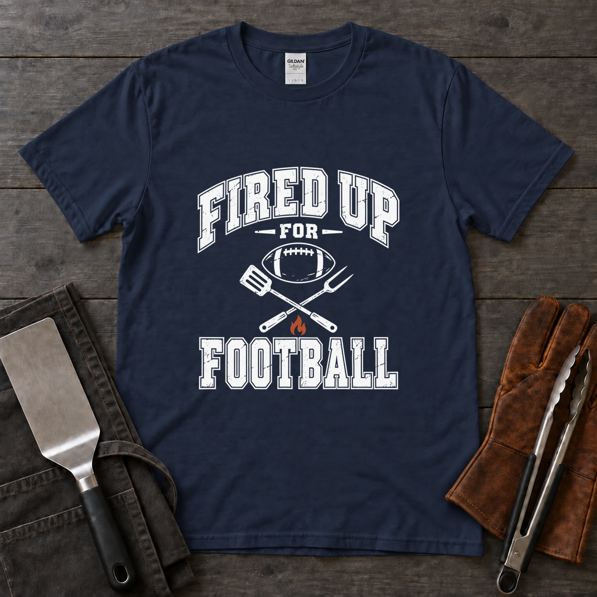 Fired Up for Football Tee