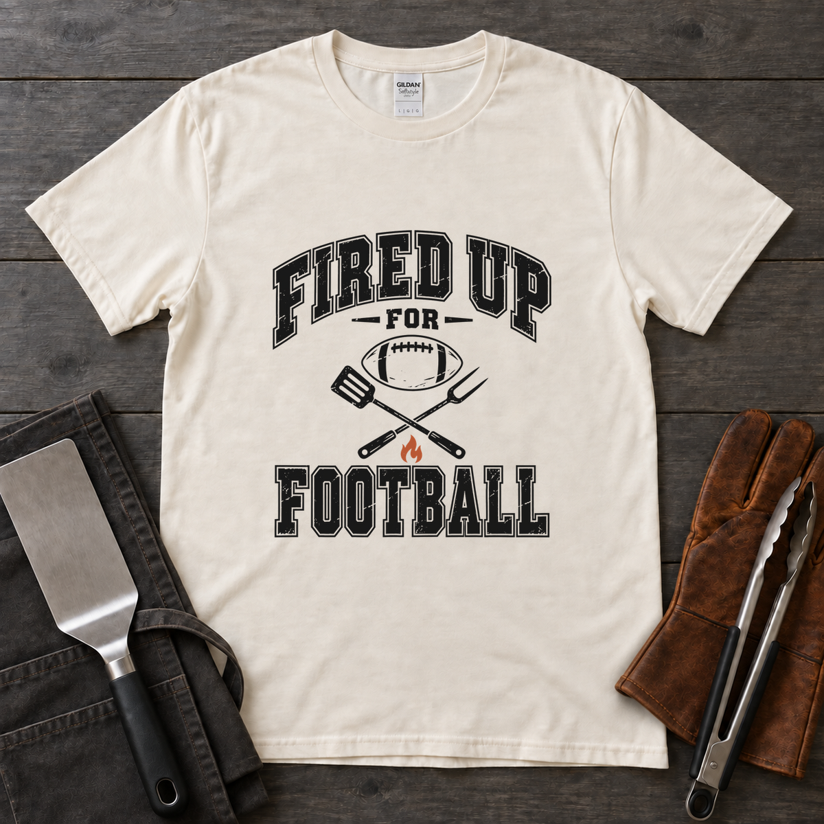 Fired Up for Football Tee