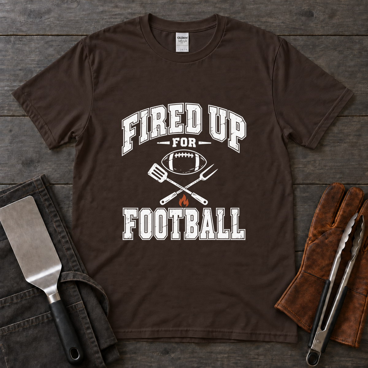 Fired Up for Football Tee