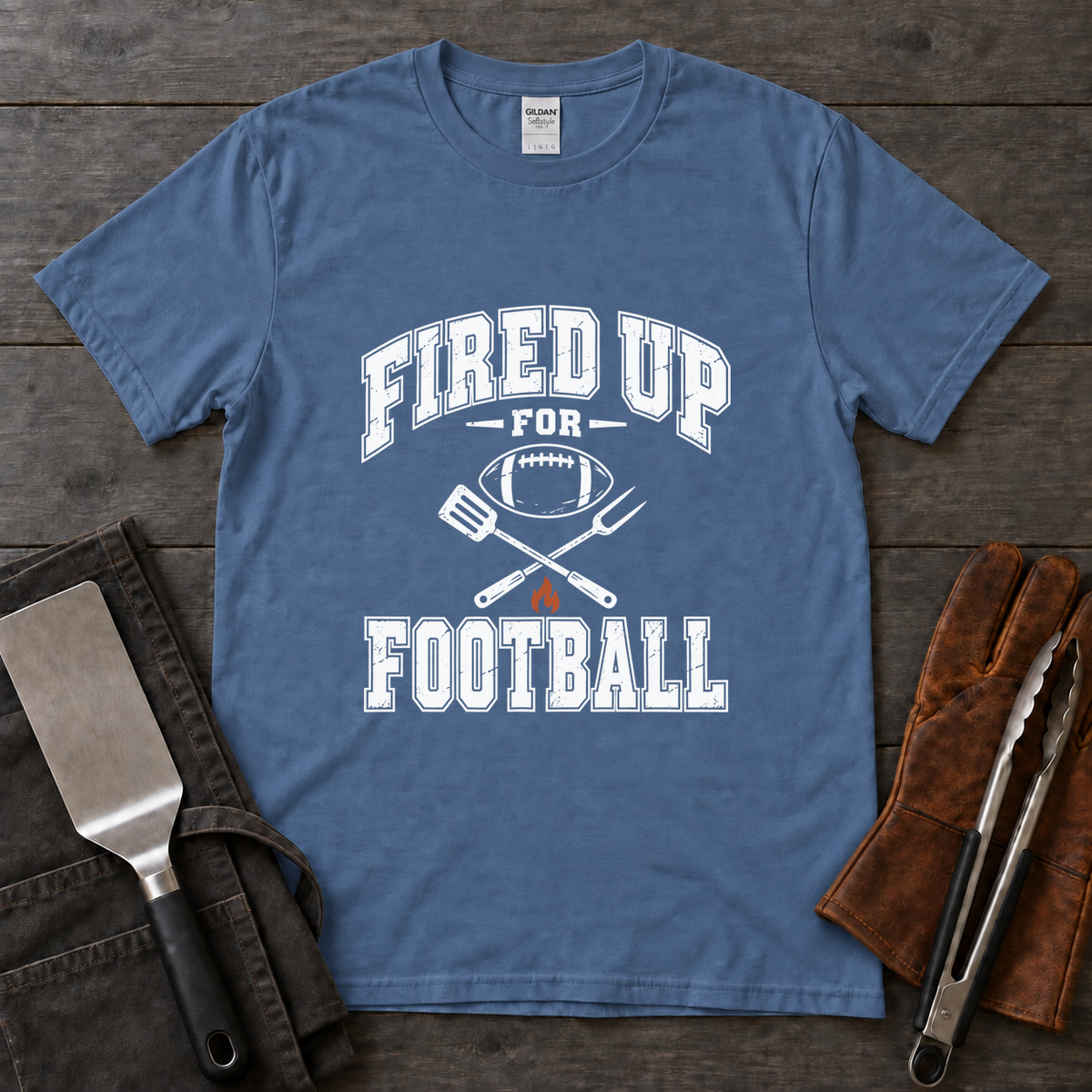 Fired Up for Football Tee