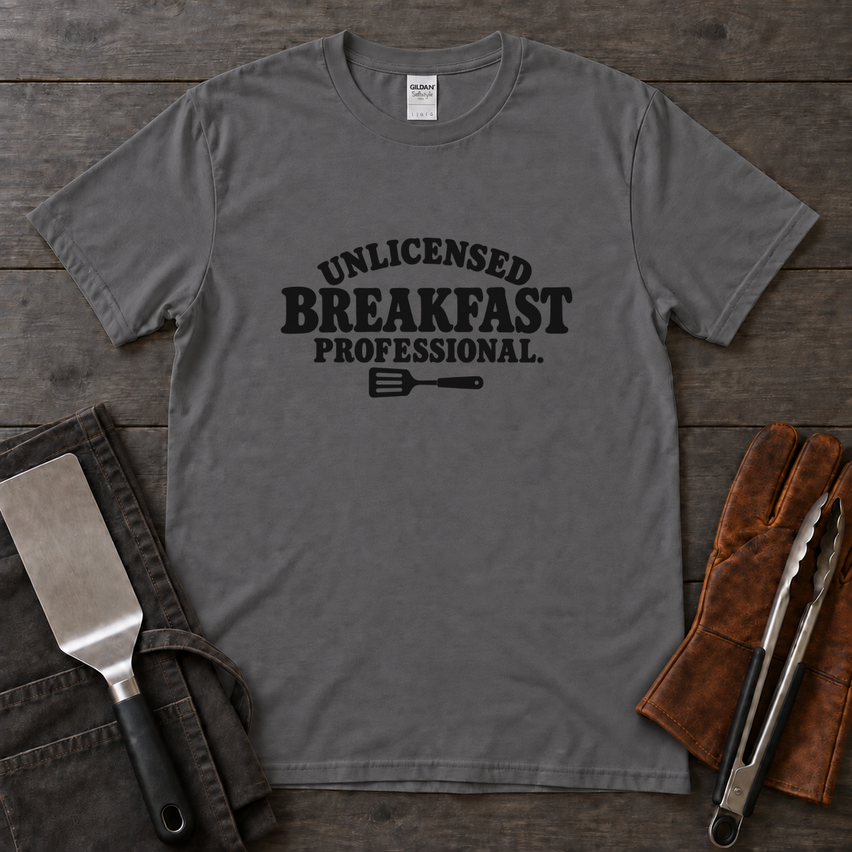 Unlicensed Breakfast Professional Tee