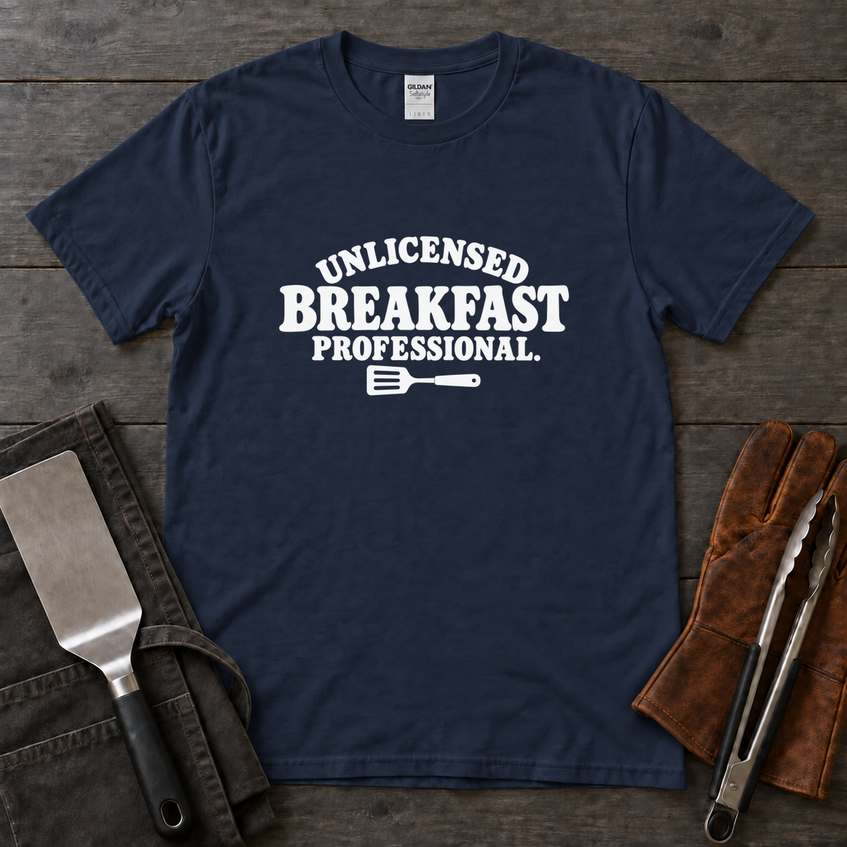 Unlicensed Breakfast Professional Tee