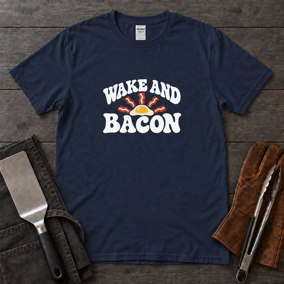 Wake and Bacon Tee