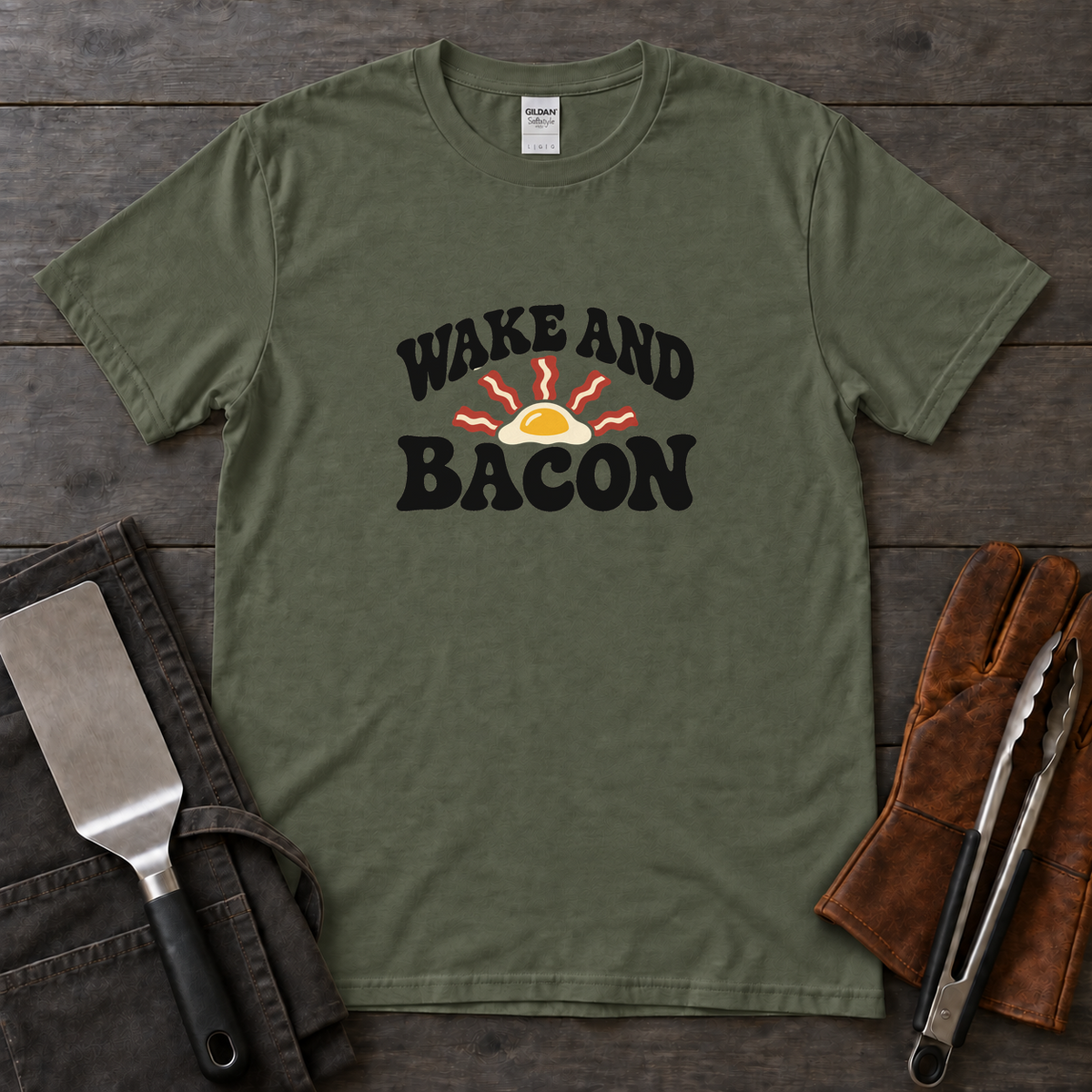 Wake and Bacon Tee