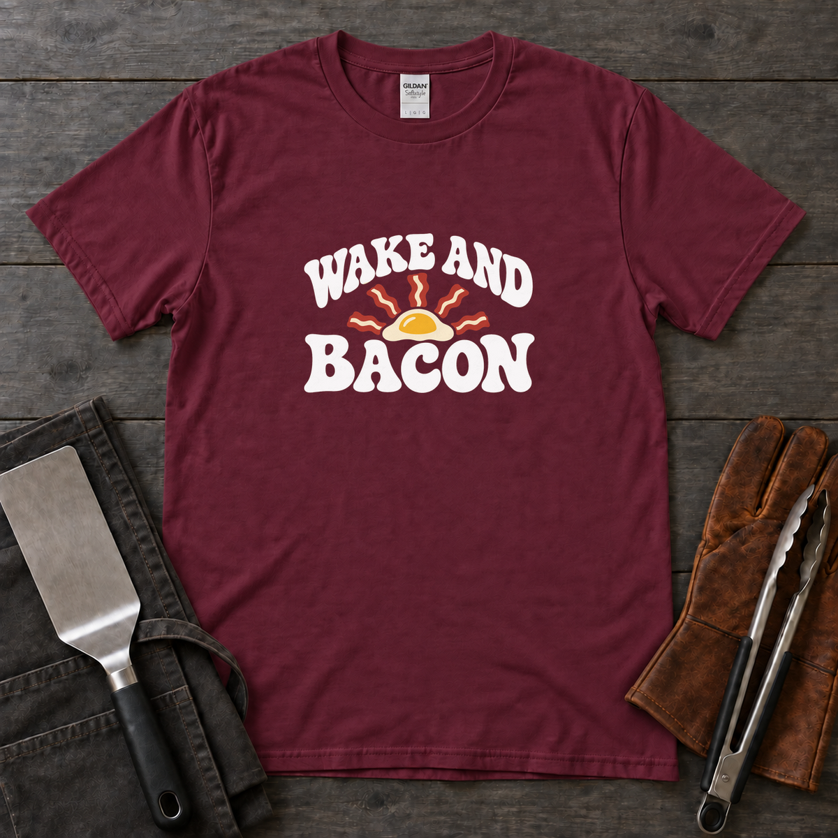 Wake and Bacon Tee
